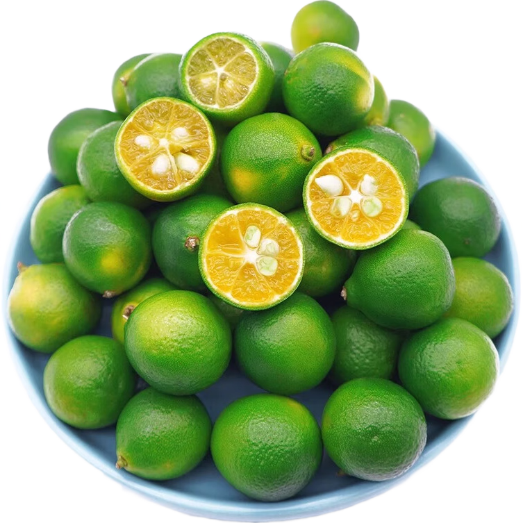 京鲜生 海南小青柠檬青金桔1斤装单果7g+奶茶店专用调味品源头直发包邮