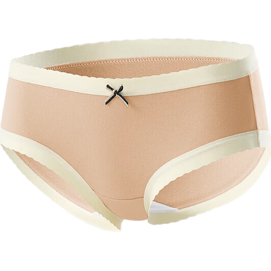 【线下实体同款】CariaKnar 新疆棉内裤女纯棉内裤抑菌裆少女透气 桃粉 1条 XL 120-140斤