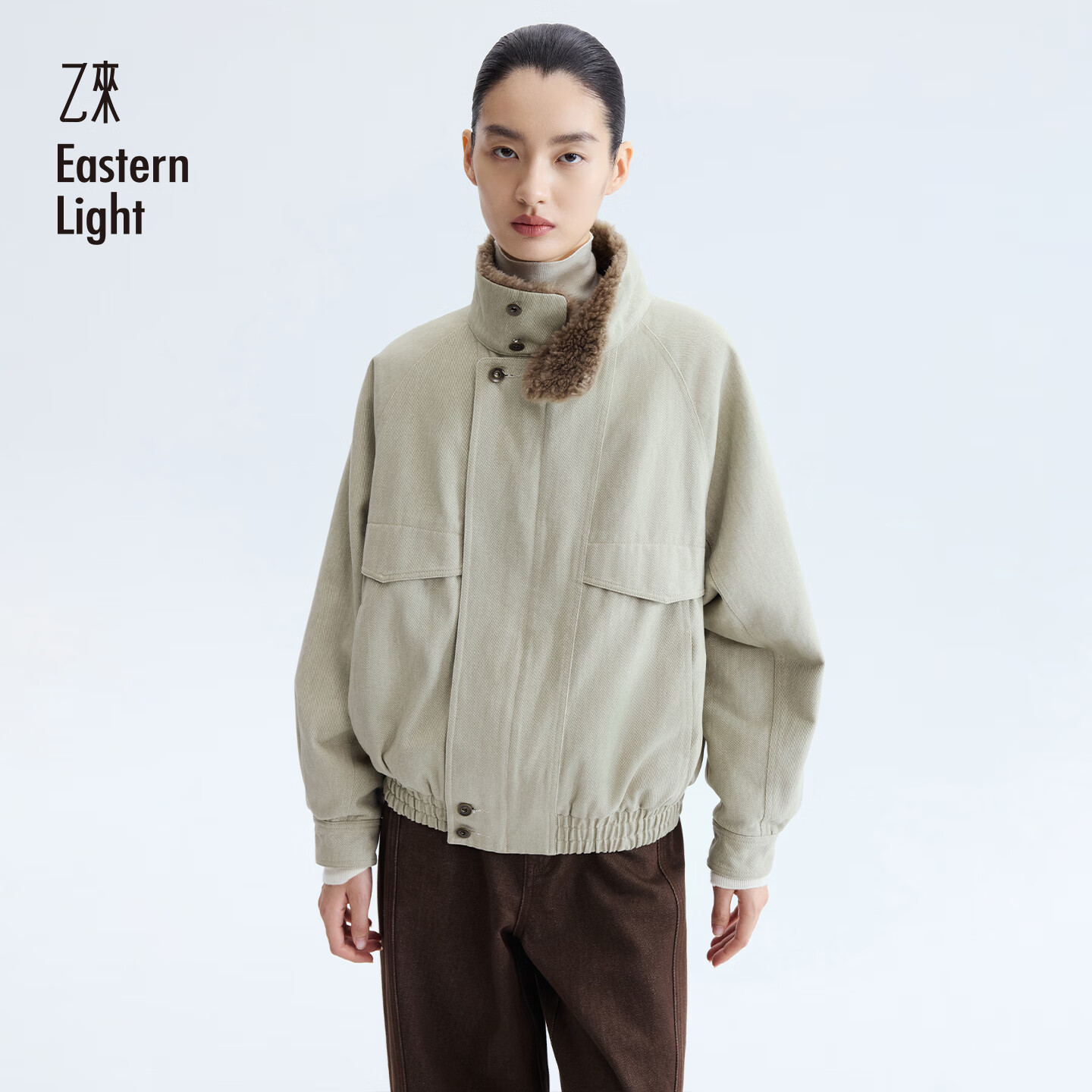 ?129元！绒里工装夹克｜复古绿神裤伴侣，通勤党秋冬抗风王炸！