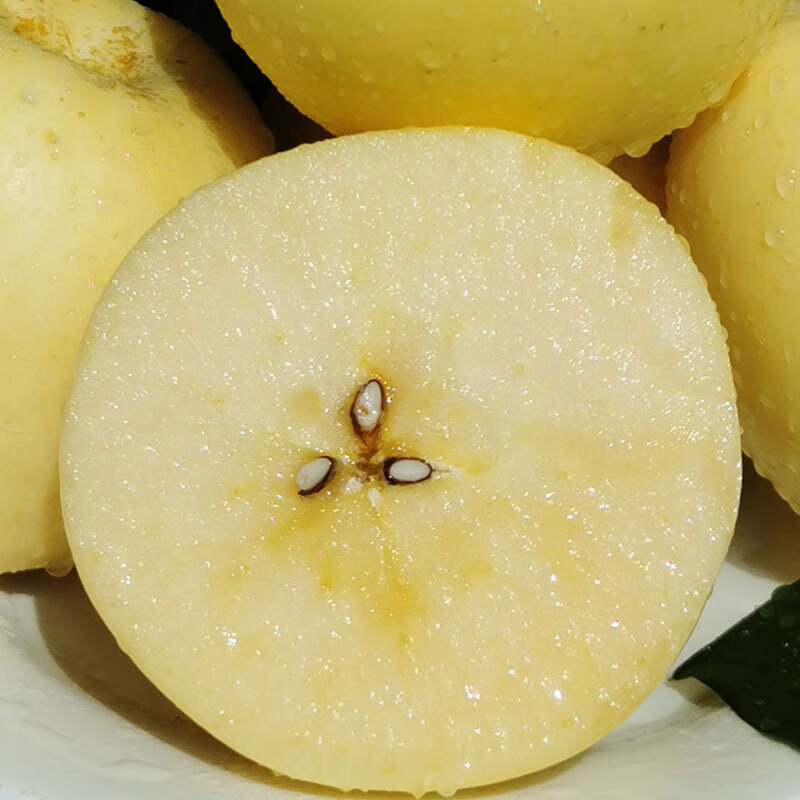 佟创山东烟台红富士苹果 水果新鲜当季生鲜 脆甜多汁山东特产脆甜整箱 奶油红富士75-80mm 净重4.5斤