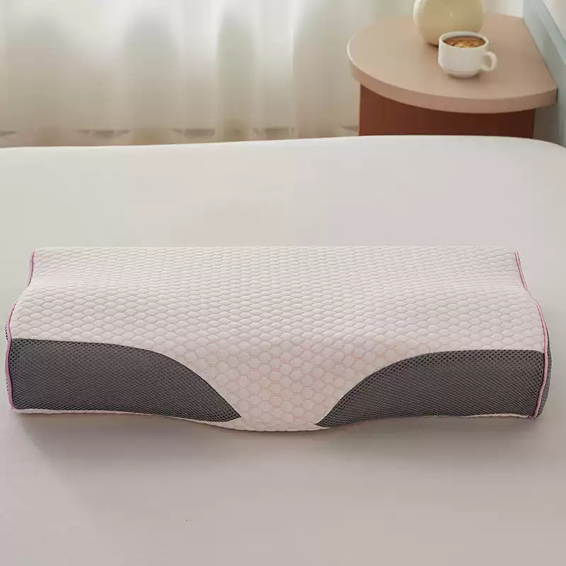 中掌柜自然醒天然乳胶护颈枕头睡觉专用助睡眠成人修复牵引颈椎枕矫正