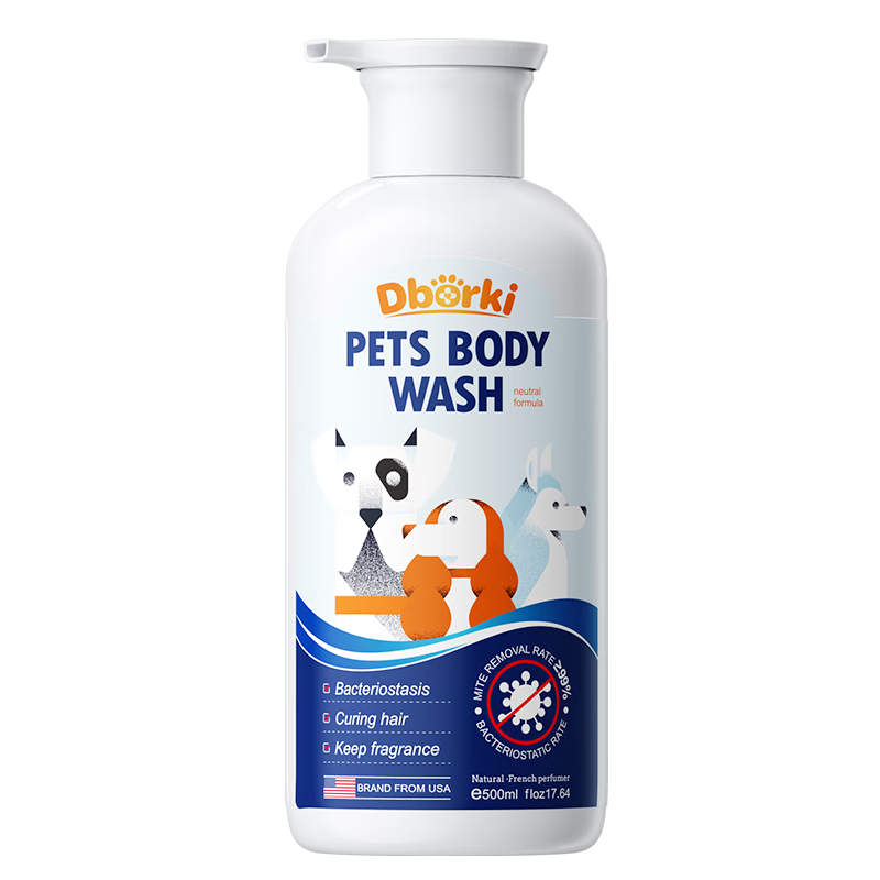 迪宝奇宠物沐浴露猫咪狗狗驱虫持久除臭清洁止痒跳蚤除螨杀菌洗护二合一