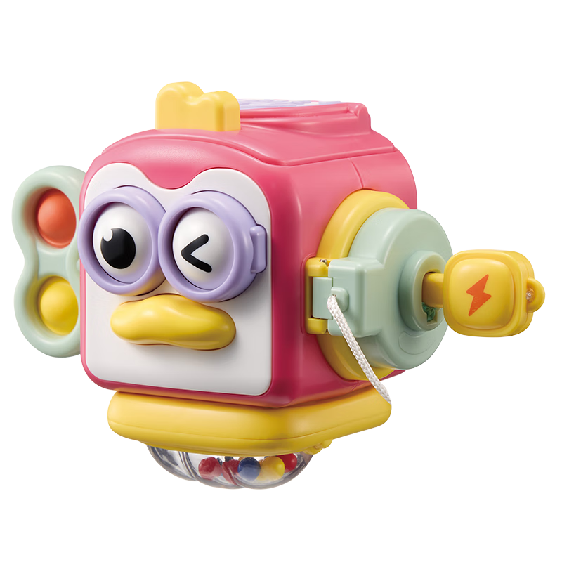 babycare益智口袋忙碌球婴幼儿早教多面体手抓抚触球宝宝训练玩具生日礼物