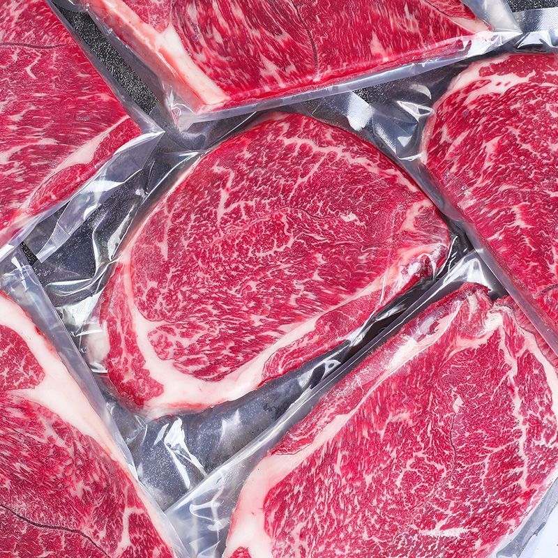 创味喵澳洲进口和牛原切M5眼肉牛肉片火锅烧烤生鲜食材 澳洲M5上脑牛排块*2斤