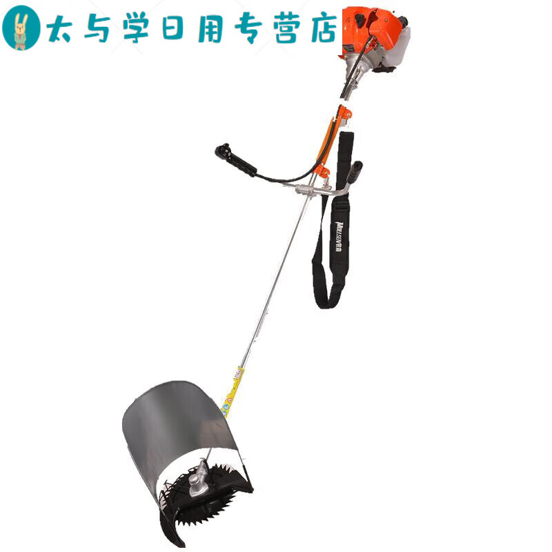 君默汽油动力割稻机背负式/侧挂式水稻收割机割稻机汽油割草机四冲程