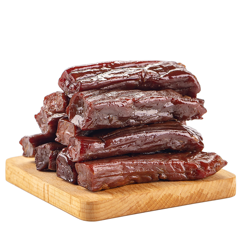 哞哩牧场正宗内蒙特产手撕风干牛肉干独立小包装牛肉熟食开袋即食休闲零食 香辣1斤【5包】 备注：100g/袋【散装称重】