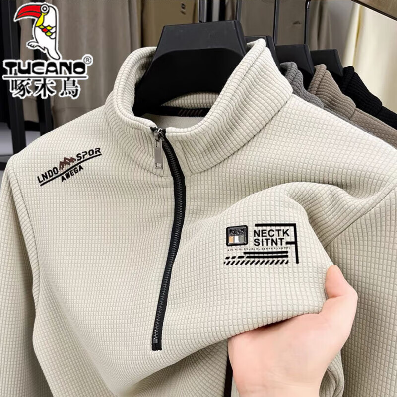 ���ڲ�������ľ���ް�����������ʿ2025�ﶬ���¿�˧���ٴ�����޼Ӻ��������� �װ�ɫ��Ʒ���ؼ���ּ�©�� L ������105-120�� 62Ԫ