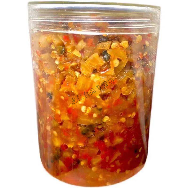 花板兰根云南特产小吃酸辣韭菜咸菜酱菜泡菜下饭菜 腌板蓝根500gx1瓶