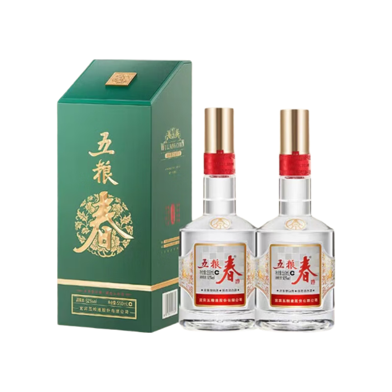 ����Һ�ɷ� �������ڶ��� ݼ�� Ũ���Ͱ׾�52�� 550ml 2 ˫ƿװ 398.0Ԫ����398Ԫ/����