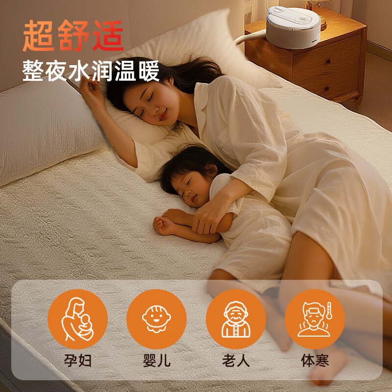 IRIS水暖毯家用2025新款双人加热电褥子暖毯单人水暖循环电热毯爱丽丝 【遥控速热 2025款】90cm*180cm单人