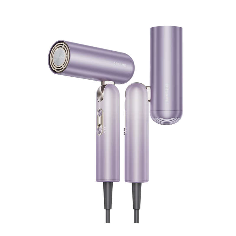 追觅P10 Ultra高速便携折叠精华护发吹风机速干发家用电吹风礼盒款无叶吹风机送礼礼物 流光紫