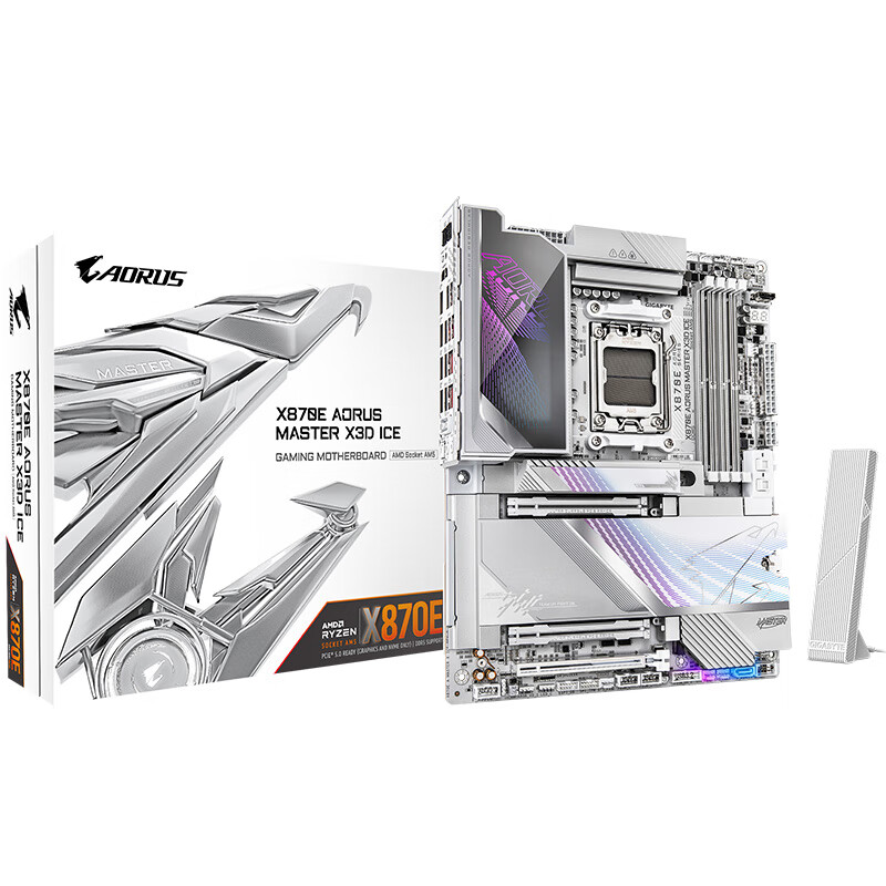 技嘉 超级冰雕X870E AORUS MASTER X3D ICE WIFI7 DDR5 图 8