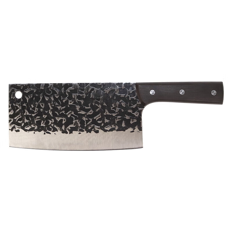 炊小丫【甄选直发】刀具菜刀切片刀锻打刀家用不锈钢砍骨刀厨房切菜刀厨 斩切多用·古法锻打款【基础款】