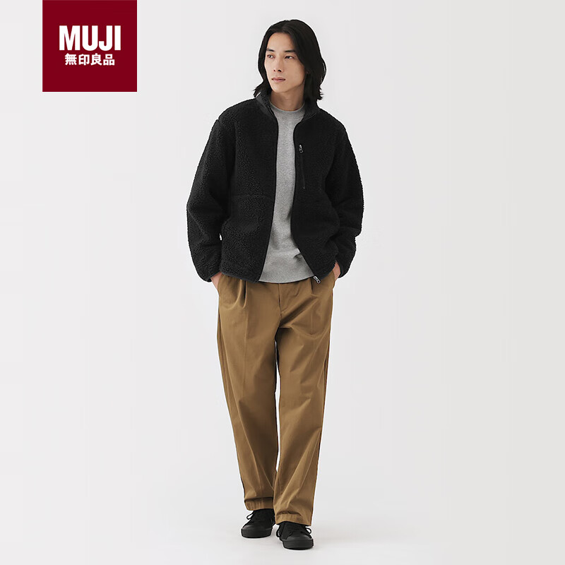 MUJI��ʽ ��ëץ�� �п� ��ʿ���� 25���ﶬ��Ʒ  ��ɫ XL 180Ԫ