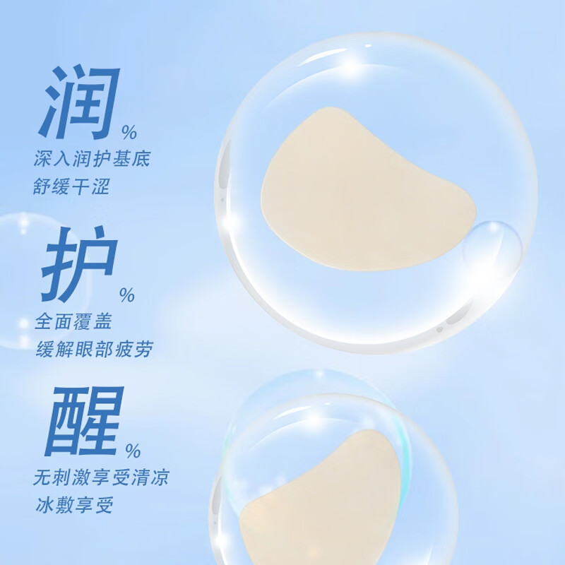 内廷上用北京同仁堂叶黄素护眼贴学生中老年电脑用眼熬夜冷敷舒缓眼疲劳H 【2盒见效装】22贴/盒