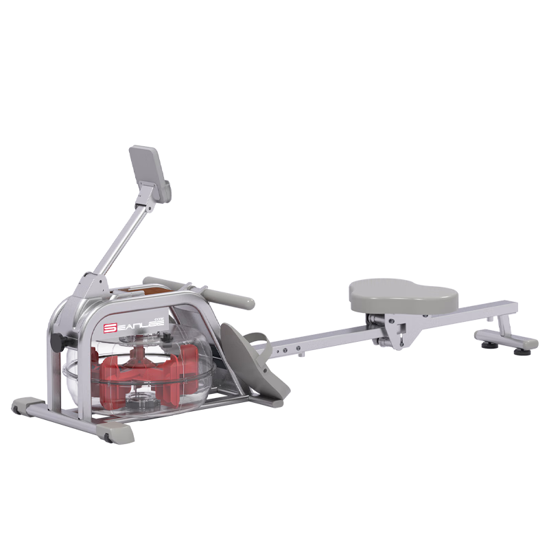 SEAN LEE超燃脂智能水阻劃船機(jī)家用健身器材減肥有氧訓(xùn)練室內(nèi)運(yùn)動(dòng)劃船器 銀灰單軌【智能APP+年卡會(huì)員】送貨入戶