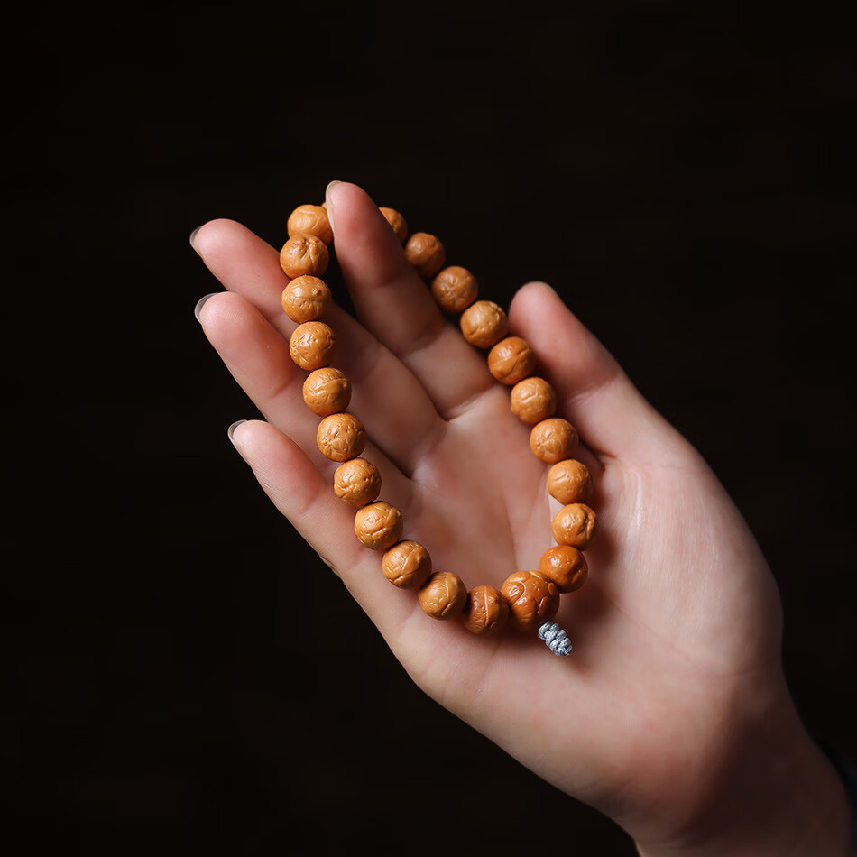 雕刻猴头小凤眼手串全品无瑕男女款文玩核桃菩提佛珠礼品手链 精雕凤眼猴头手串