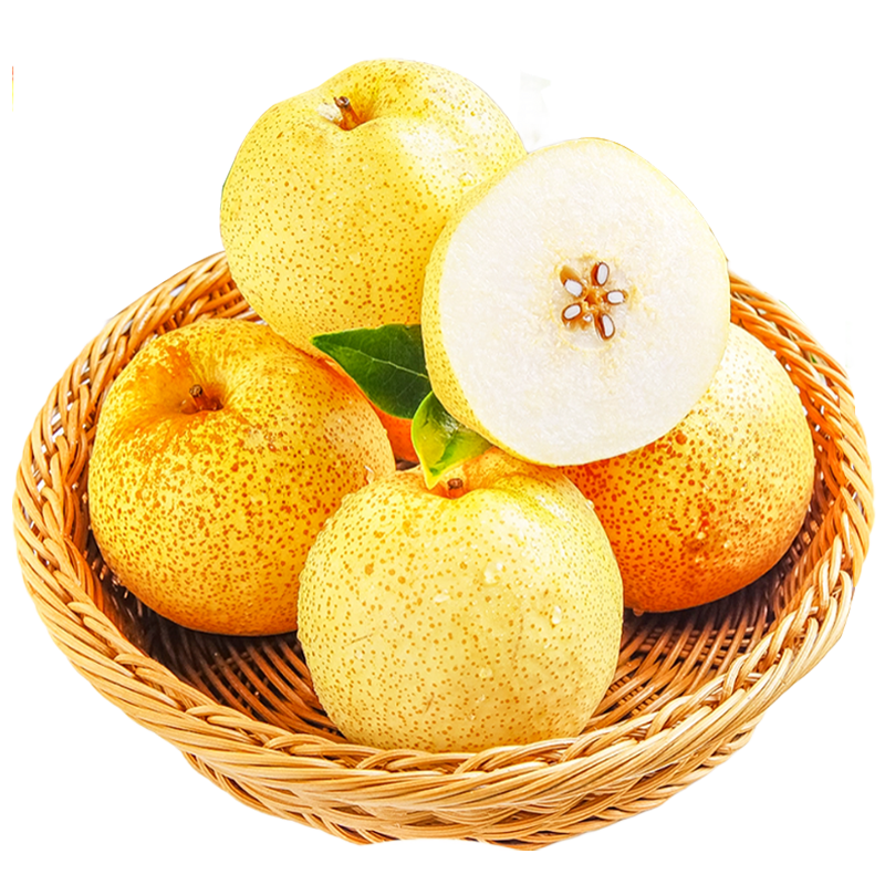 京觅砀山酥梨 净重3斤 4-6个 单果250g+ 新鲜水果梨子 源头直发包邮