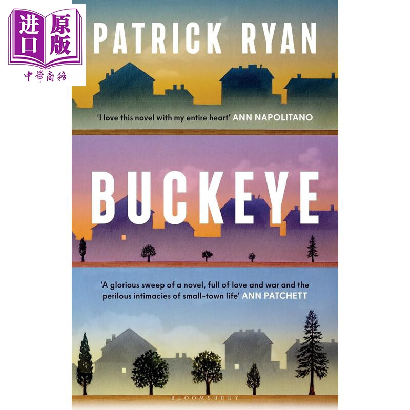 预售 七叶树 社区耀眼肖像 同情 幽默和魅力 帕特里克瑞安 Buckeye 英文原版 Patrick Ryan