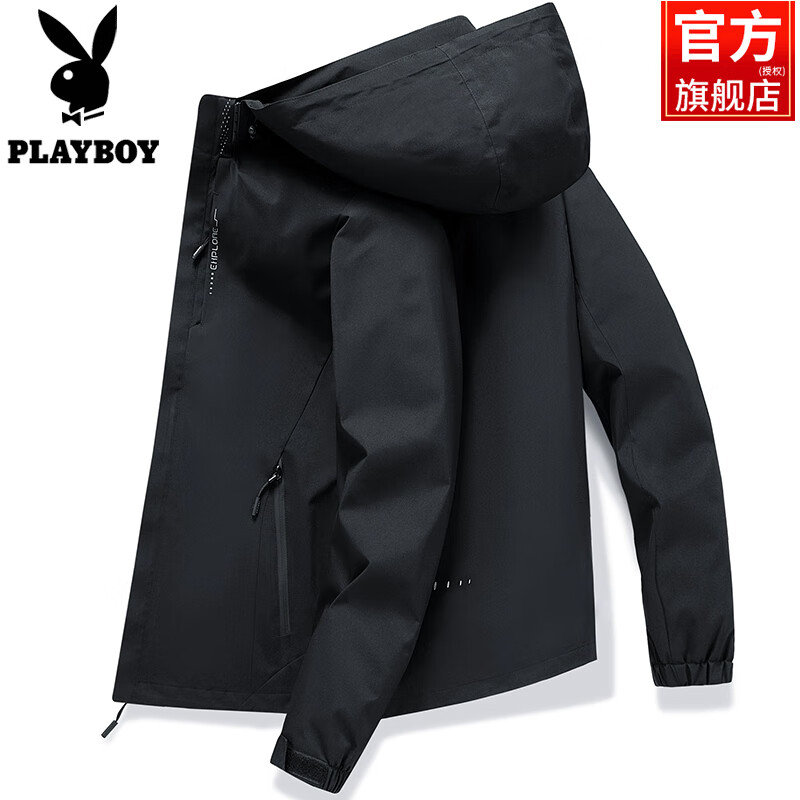 ���ڲ������������ӣ�PLAYBOY��2025�ﶬ���������һ���޼Ӻ�װ��ñ�������·�����ʿ�������� ��ɫ ������ XL 52Ԫ