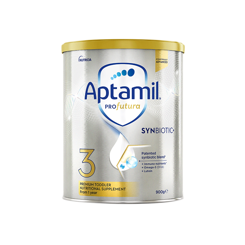 进口超市 新西兰原装进口 澳洲爱他美(Aptamil) 白金版 幼儿配方奶粉 3段(12-36个月) 900g