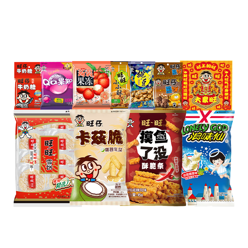 WantWant/���� ����װ��ʳ��� ������ʳ 600g 1�� 86.64Ԫ��3��(��28.88Ԫ/��)