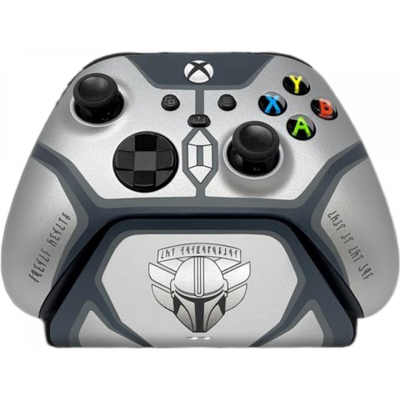 雷蛇（Razer）Mandalorian Beskar版无线游戏手柄 Xbox控制器 带快速充电座 Mandalorian Beskar