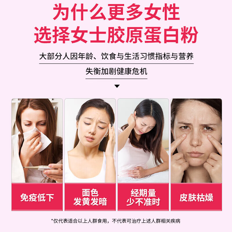 同仁堂女士燕窝胶原蛋白粉500g/罐适用气血不足熬夜加班免疫力低 【2罐装】 500g*2罐 燕窝胶原蛋白粉
