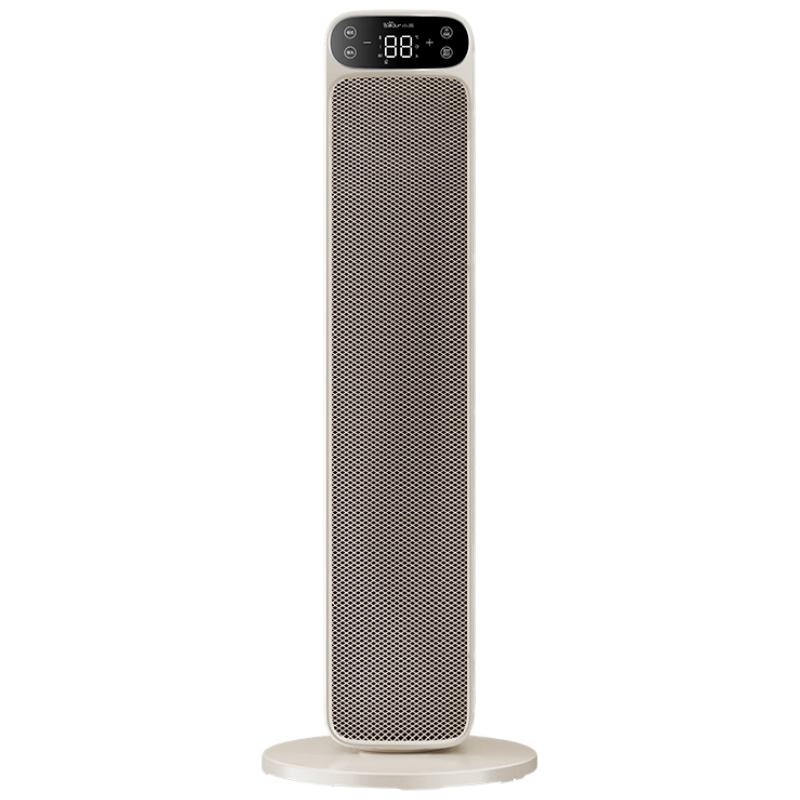 小熊（Bear）石墨烯暖风机取暖器家用立式电暖器摇头电暖气电热扇 语音智控恒温热风机DNQ-E20Z5