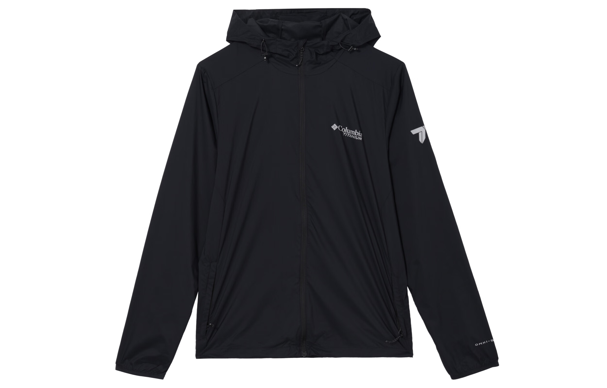 钛金系列 纯色修身户外皮肤衣连帽长袖 透气防