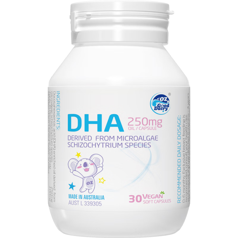 PLUSԱOZ Good Dairy DHAӤ׶ͽ DHAͯ 30װ198.4Ԫ49.6Ԫ/