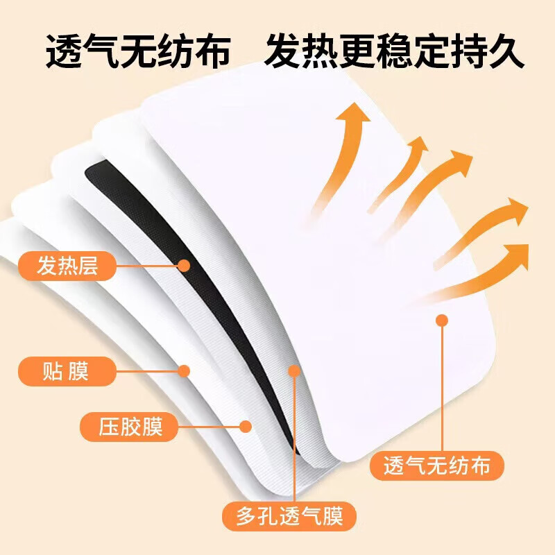 JTT清洁 暖身贴50贴 暖宝宝新老包装混发