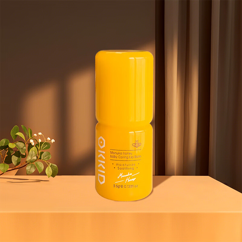 澳可奇OKKID婴儿护唇膏儿童唇膏宝宝润唇膏保湿滋润唇部防干裂孕妇3.5g 宝宝倍润护唇膏1支