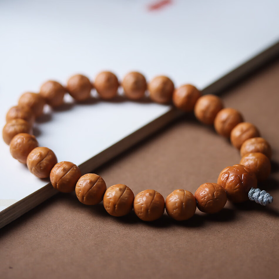 雕刻猴头小凤眼手串全品无瑕男女款文玩核桃菩提佛珠礼品手链 精雕凤眼猴头手串 京东折扣/优惠券