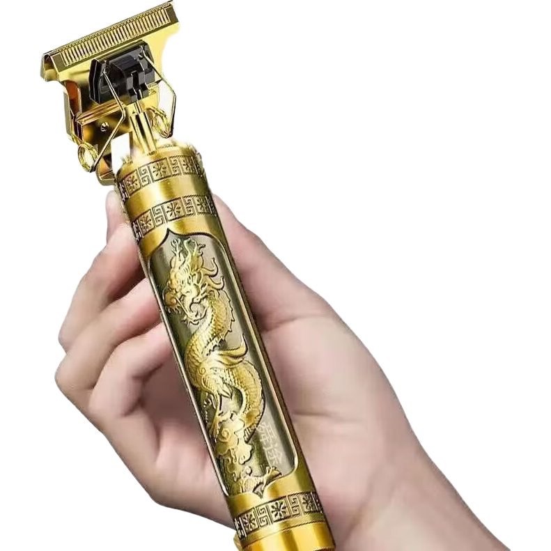 【工厂特卖】家用理发器电推子电动剃头理发器剃须刀刮胡刀光头雕刻油头剪多功能自用 钛合金刀头豪华版