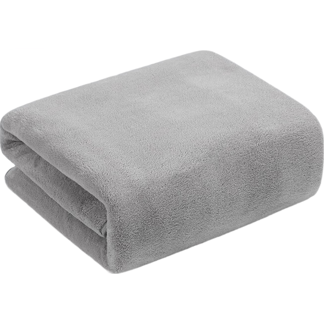 珊瑚绒浴巾女男新款家用吸水速干不掉毛宿舍儿童大人情侣裹巾毛巾 【高级灰】浴巾
