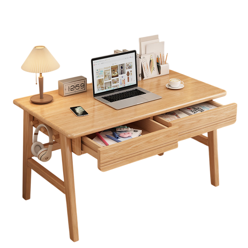 �˼ҼҾ�ʵľ�������и���������ѧϰ���������칫������̨С����д������ ˫�����Ű�װ���������ľɫ1.2M1446.48Ԫ