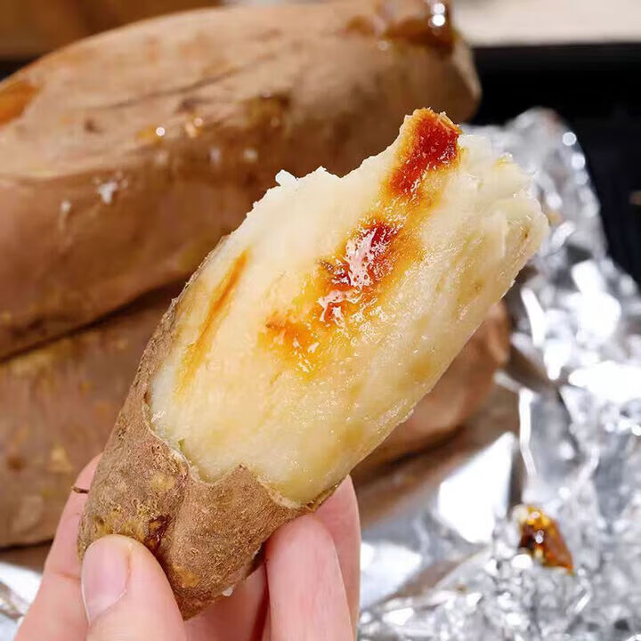 立荘新疆哈密冰糖薯现挖新鲜细腻香甜无渣 新疆哈密红薯 4.5-5斤