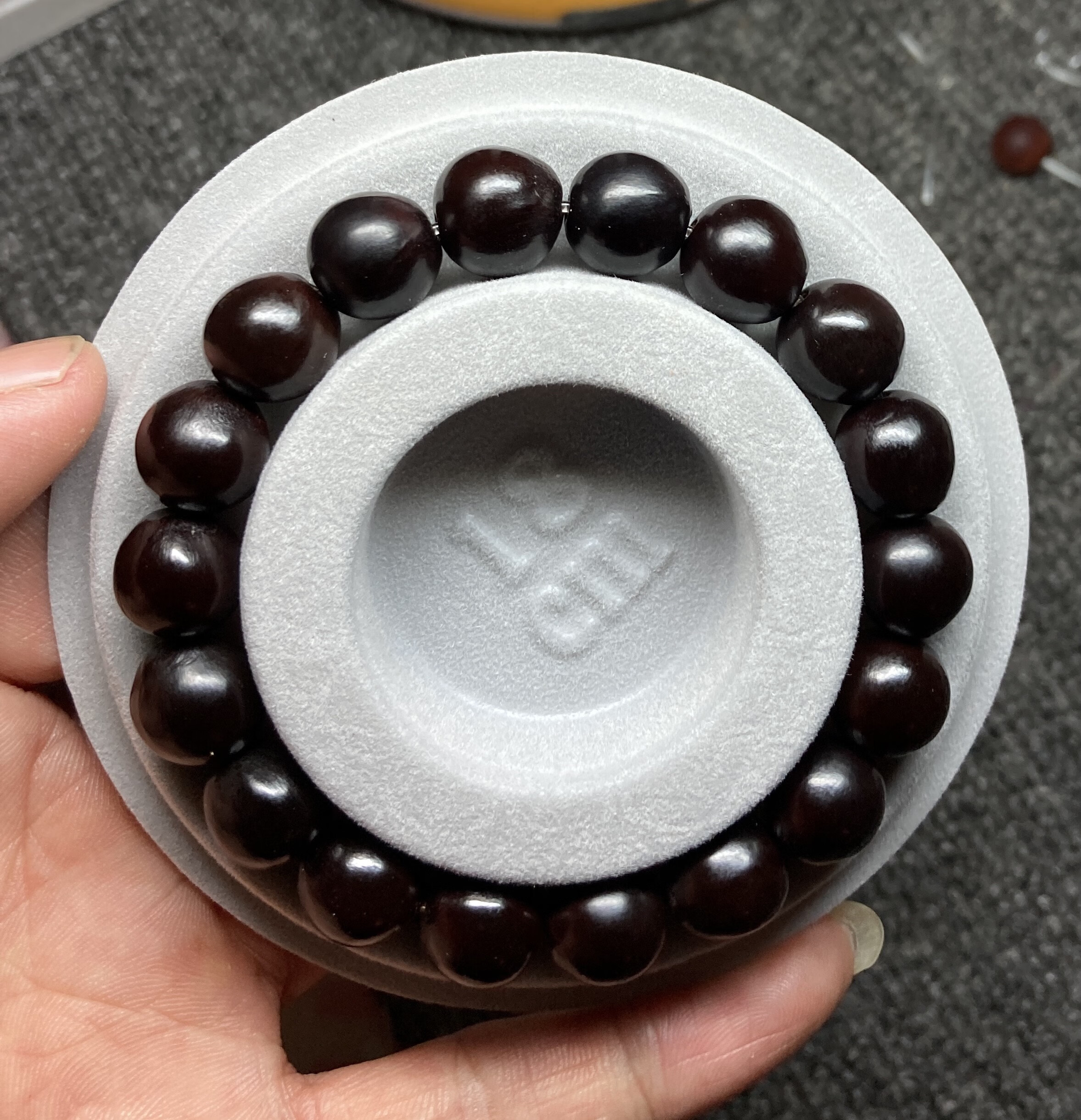 佐一生  zuoesen手串 野生老树无患子木患子手串手链佛珠念珠鬼见愁原