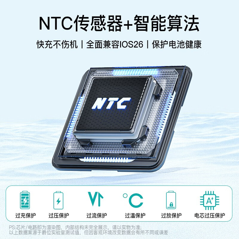 爵位Qi25W无线充电宝适用苹果17ProMax Magsafe磁吸移动电源自带线30W可上飞机适用小米17无线充 白色【25W无线充+3C认证】 25W磁吸快充丨3C认证丨可上飞机