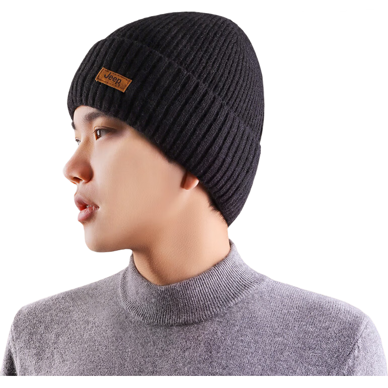 ���ڲ�����Jeepñ����Ů�ﶬ���Ӻ�ů��֯ñ��ѩ���г����ٴ��������ë����ñ 39Ԫ