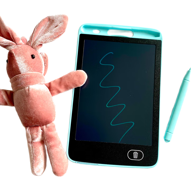 6.5英寸LCD液晶画板手写板儿童绘画板鞋子涂鸦电子画板一键清除锁定 颜色随机 6.5英寸26