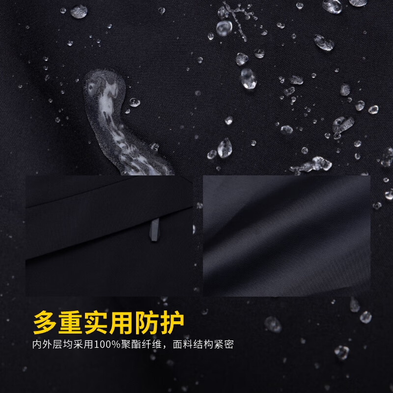 ABOUT MYTH 羽绒服男士外套【一衣三穿】适配不同天气 鸭绒内胆轻盈保暖 经典黑 2XL 180-185cm/170-190斤