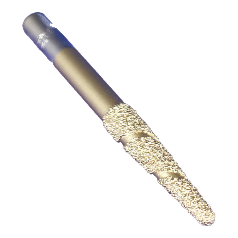 滬豪（HUHAO）滬豪冶熔數(shù)控石材雕刻刀石雕工具深浮雕刻字花崗巖金剛石雕刻機(jī)刀 6轉(zhuǎn)3錐度刀-6mm