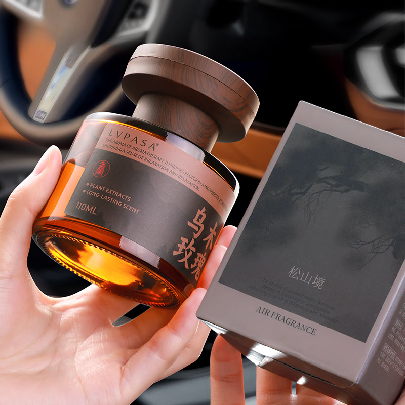 日禾盛唐车载香薰2025新款高档汽车内用出风口香水持久留香空气去异味车载 1瓶-110ml【乌木玫瑰】