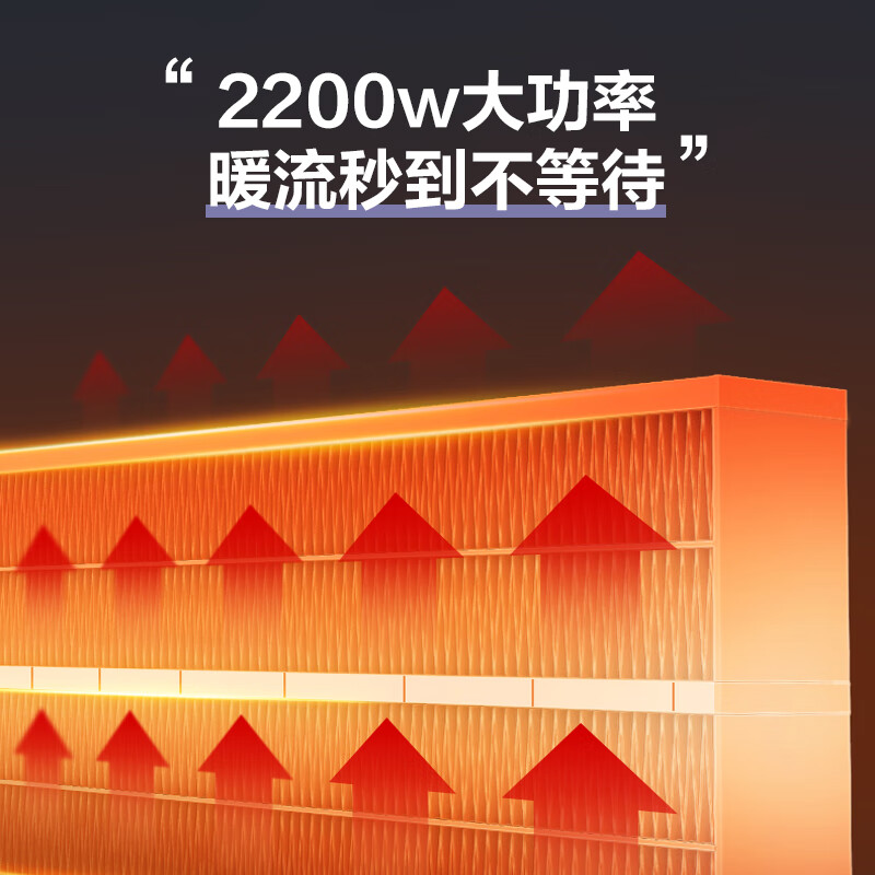 格力(GREE)浴室暖风机IPX3级防水 家用卧室取暖器居浴两用电暖器3秒速热电暖气热风机低噪无光取暖 (机械款/无遥控)NFBC-X6022