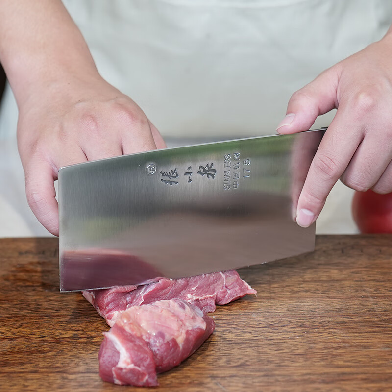 张小泉厨房用刀家用不锈钢切菜刀 刀具菜刀单刀 切片刀家用菜刀 切片刀CD-175
