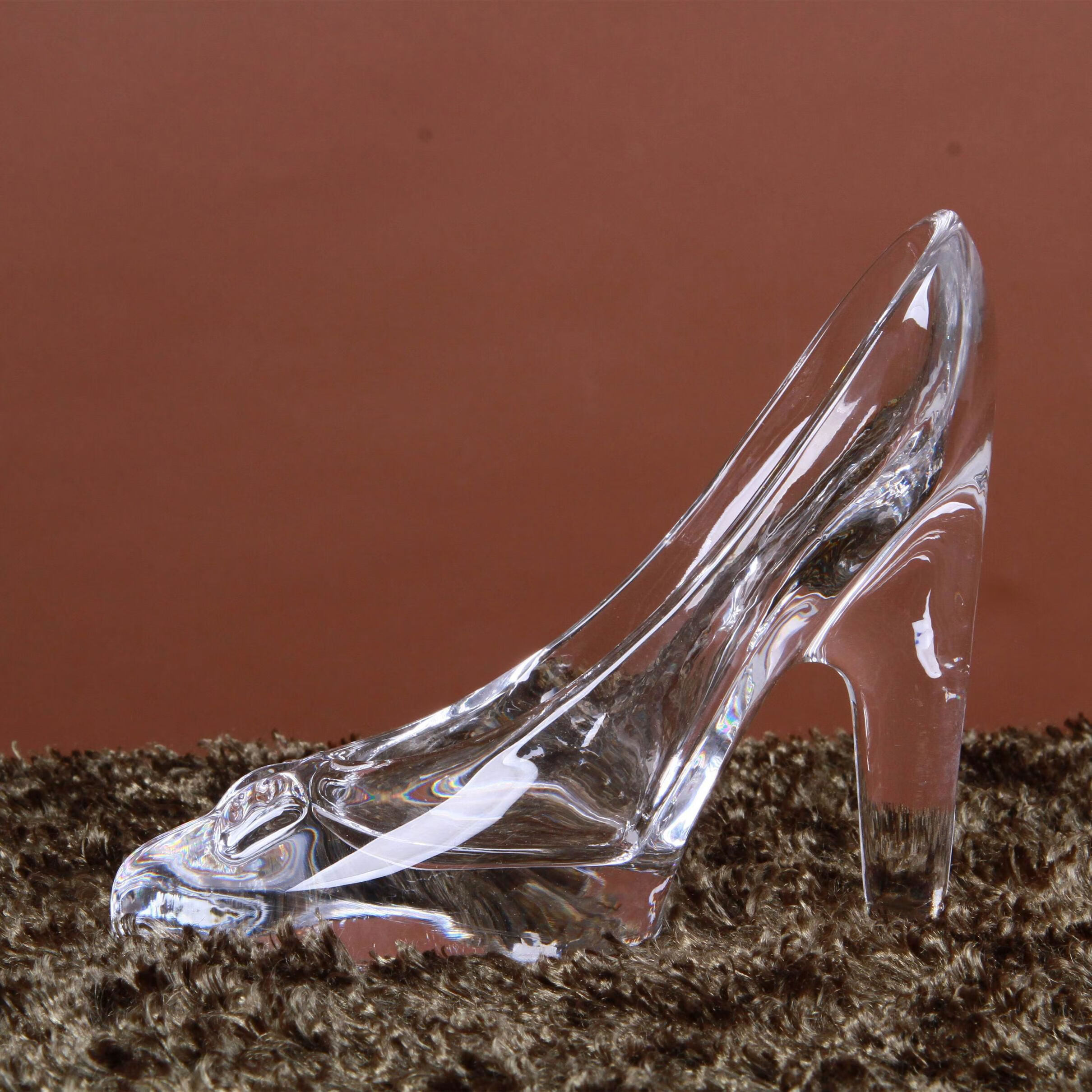 宰搂午睡灰姑娘水晶玻璃浪漫七夕送女友闺密生日家居饰品创意情人节礼