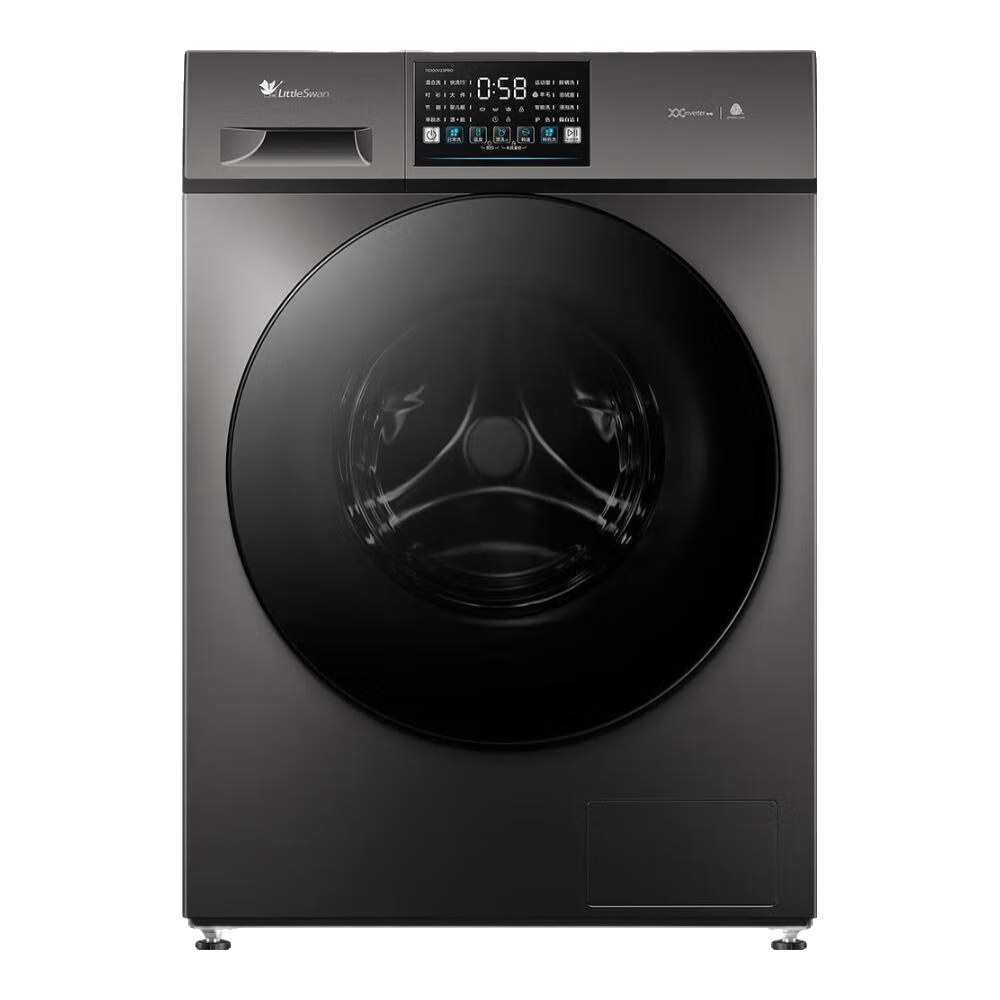 小天鹅（LittleSwan）滚筒洗衣机全自动国家补贴 10/12公斤家用大容量单洗/洗烘一体机 一级能效节能变频 以旧换新 【10KG非烘干23PRO】1.1洗净比+高温煮洗