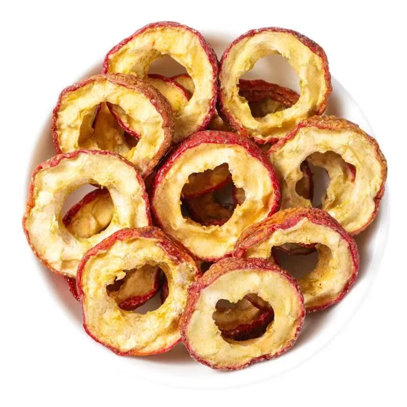 同仁堂精选山楂干无添加特级山楂干空心山楂无核开胃山楂圈泡水山楂树下 特级新货山楂干四罐共【800克】